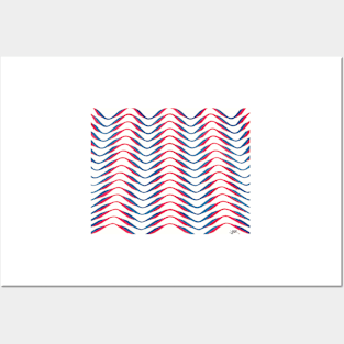 Waves II Posters and Art